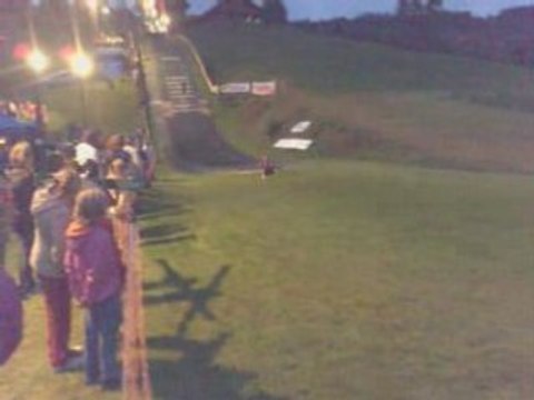 Saut a sky tremplin de longemer dernier saut