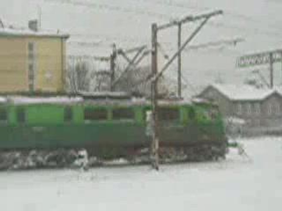 In the train