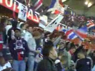 PSG KAYSERISPOR  UEFA AUTEUIL ENTRER DES JOUEURS