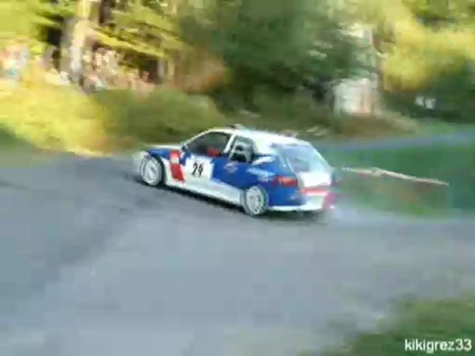 Team JFCompétition - Rallye des Monts de Blond 2008