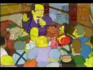 Parodie simpsons chez sarko