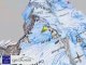 Vue ign 3D, prépa course des 3 monts du Mont Blanc