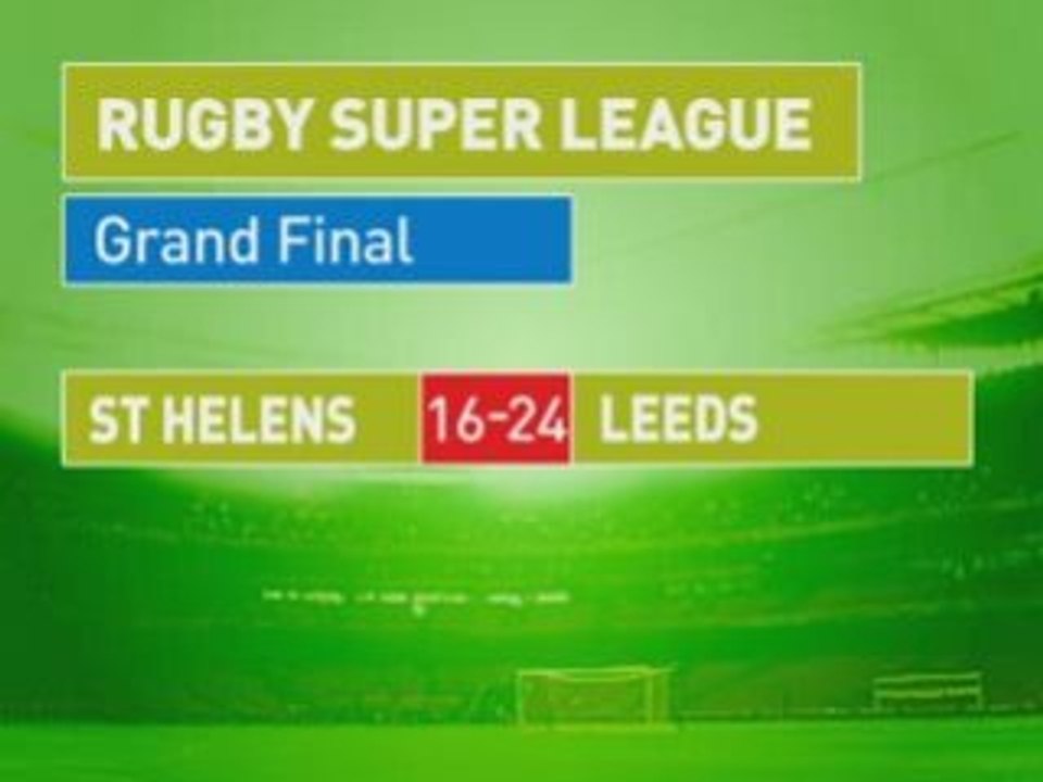 Leeds win Super League