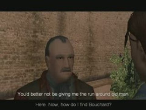 Tomb Raider Angel Of Darkness Bernard is Busy