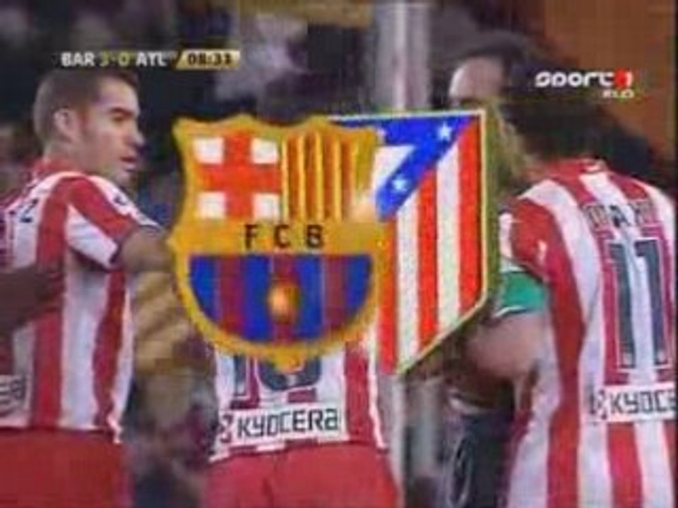 Barca raped atletico - part 3