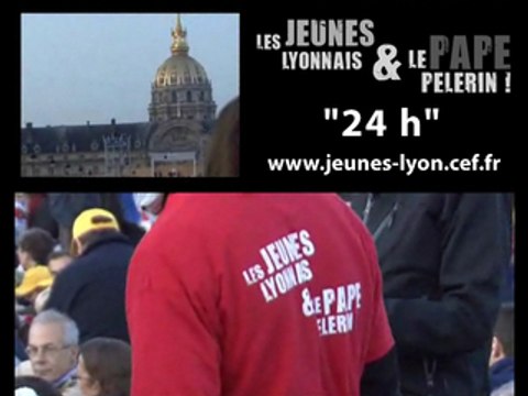 24h avec le Pape à Paris - Pastorale Jeunes Diocèse Lyon