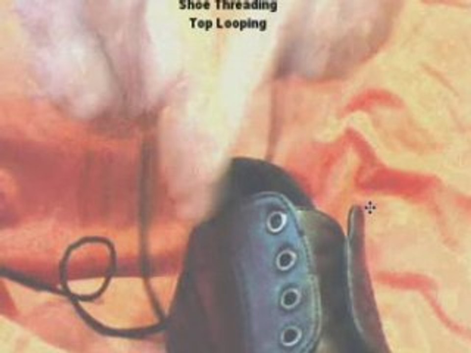 How to thread a shoe lace. Shoe Threading. Crisscross ...
