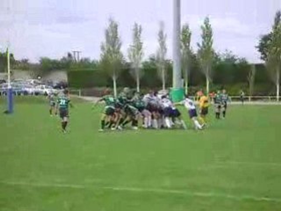 Rugby:Fédérale 3:Rhônexv,Les Angles Vidéo1