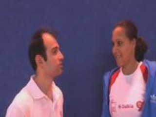 Interview d'Hervé GOULIN Issy/aix interclub badminton 08/09