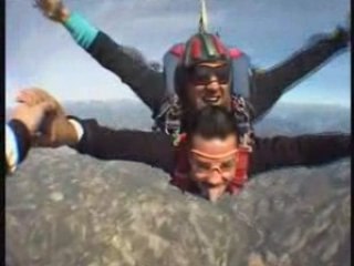 1er saut en Parachute