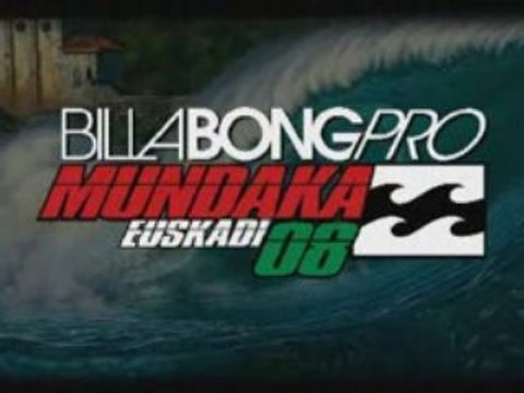 Quart de finale Billabong pro Mundaka 2008 (Burrow vs Hobgoo