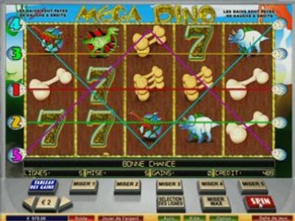 SLOT MACHINE MEGA DINO SUR http://www.casino770.com/