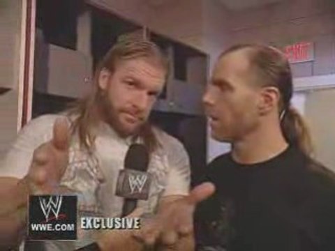 WWE EXCLUSIVE hbk hhh interview