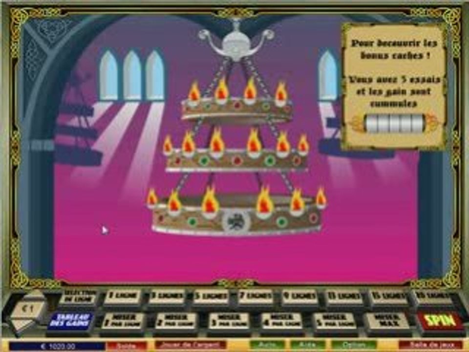 SLOT MACHINE KING ARTHUR SUR http://www.casino770.com/