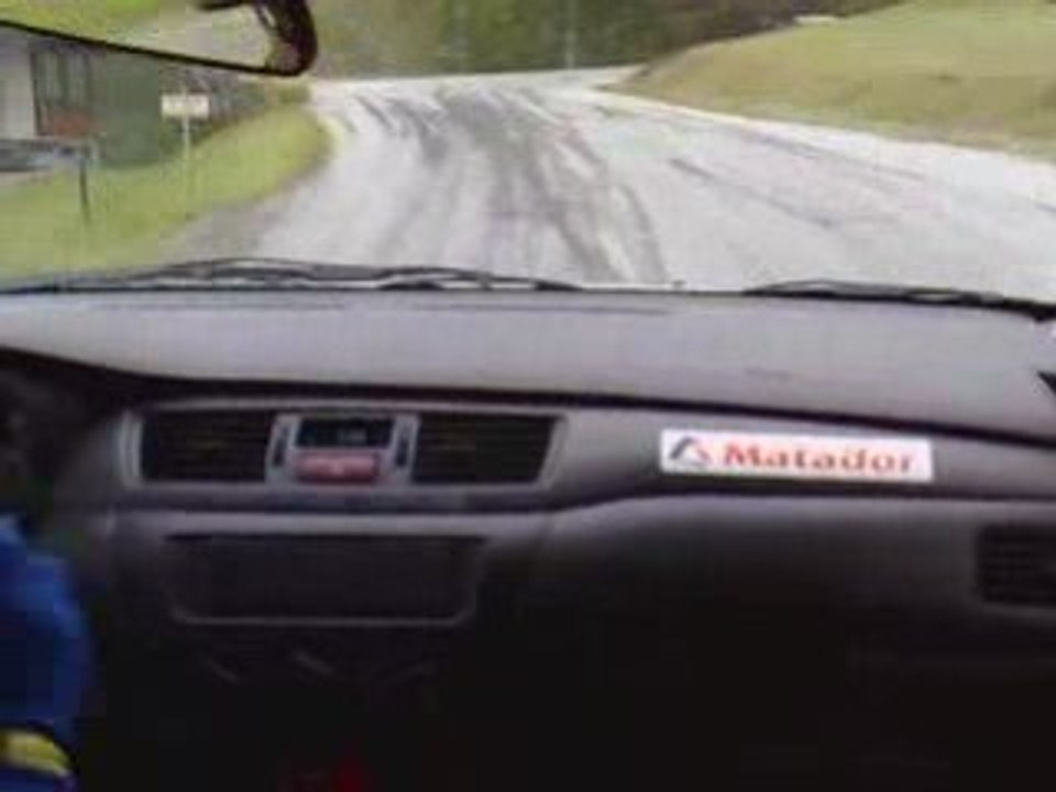 Course de cote de Ventron Divoux Mitsubishi Lancer Evo 7