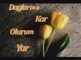 ONURŞAN-DAĞLARINA KAR OLURUM YAR