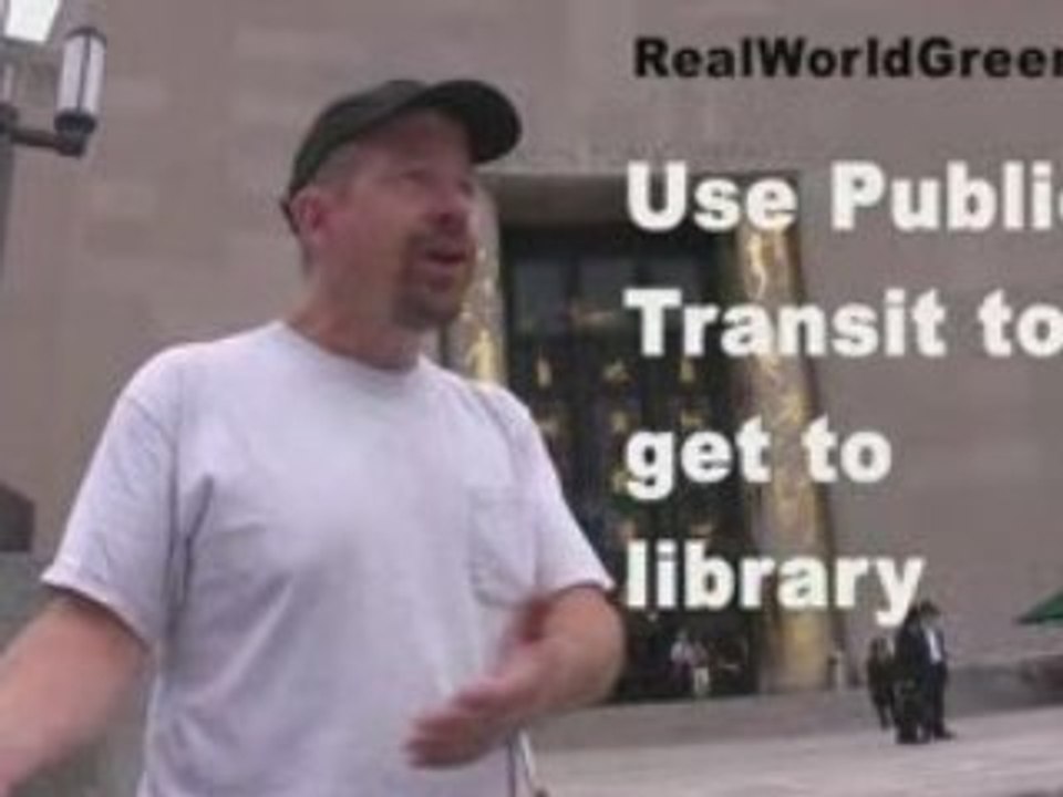 Visiting Your Public Library Makes You Green