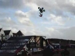 Backflip quad Stunt