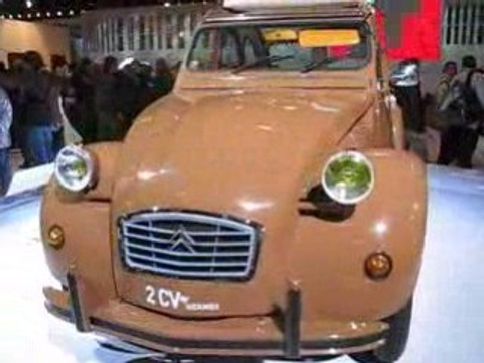 Paris Mondial de l'Automobile 2008 : Citroen 2 CV