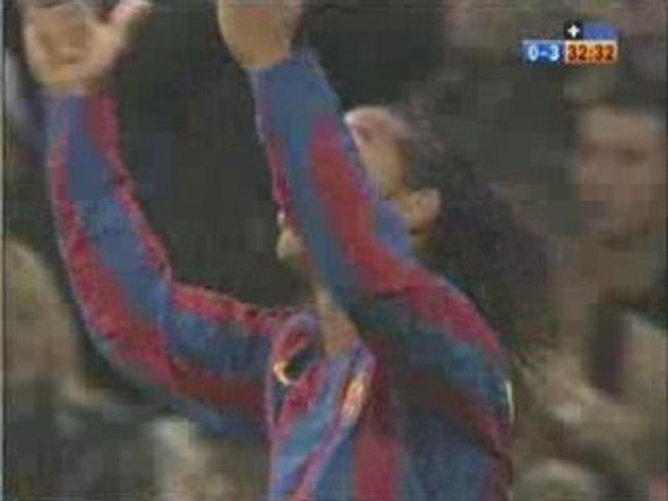 Ronaldinho goalvs madrid