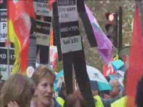 Manifestation des travailleurs sociaux Paris - 30 septembre