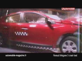 Renault Mégane 3 crash test
