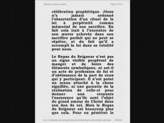 La Présence réelle et constante de Jésus-Christ