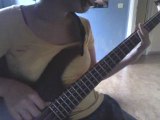 snow (hey oh) des red hot chili peppers. bass cover.