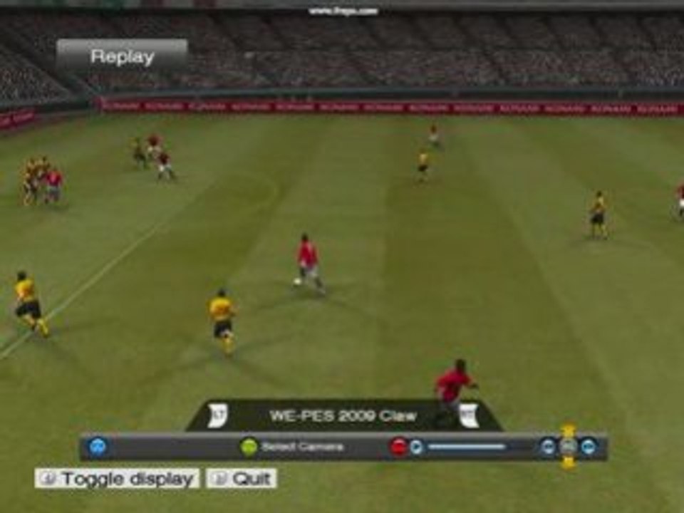 PES 2009 Demo C.Ronaldo Son Dakika Golü