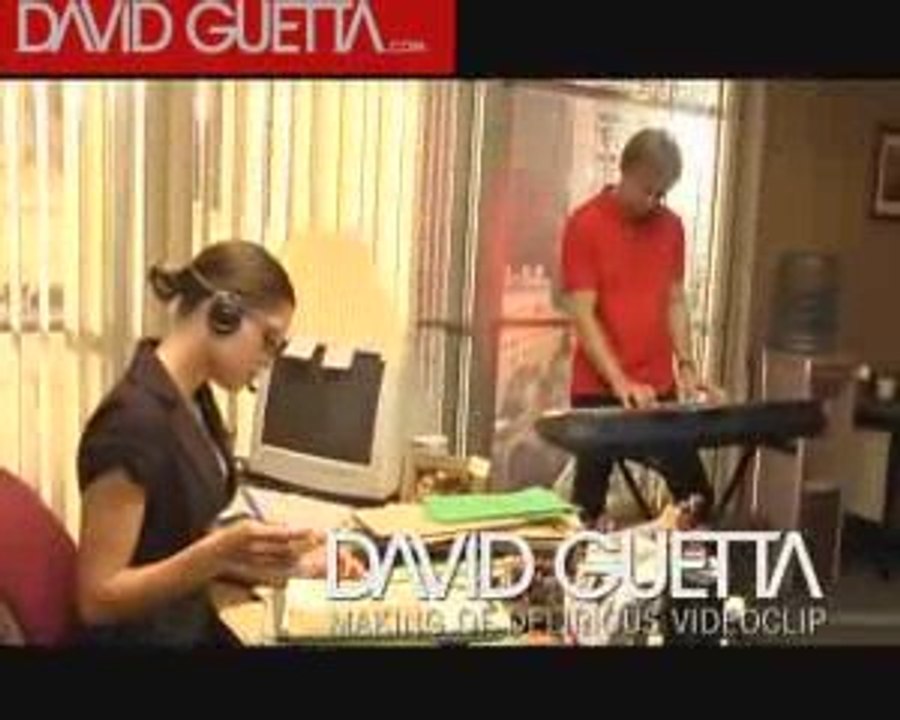 David Guetta, Making of du clip Delirious