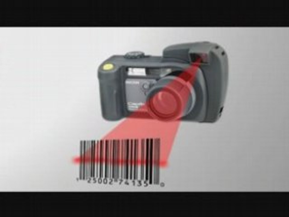 Ricoh Kamera Caplio 500 SE mit Barcode Scanner