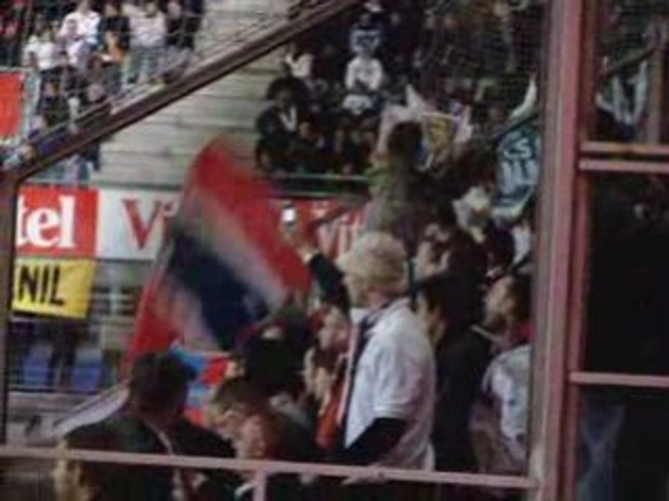 "Paris est magique" lors de Nancy-PSG, saison 2008/09