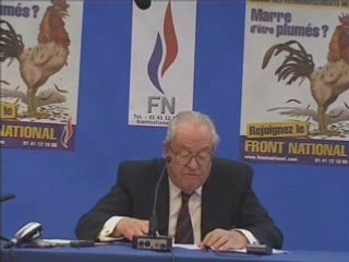 FN - Jean-Marie Le Pen - Crise financière 01/10/2008 (2/2)