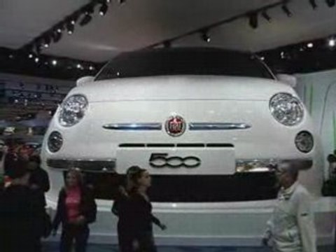 Paris Mondial de l'Automobile 2008 : Fiat 500