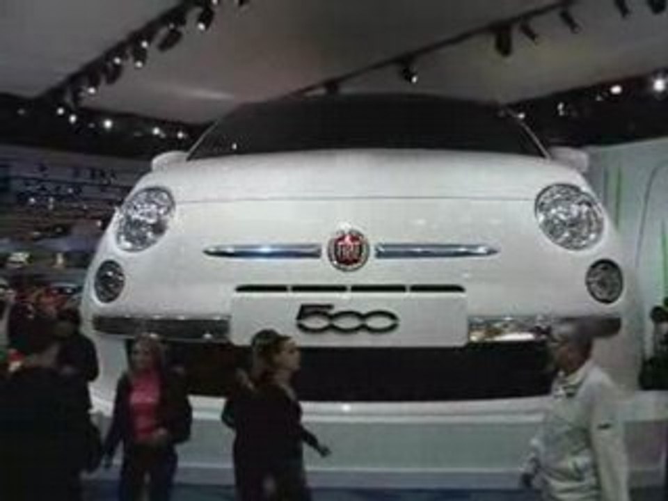 Paris Mondial de l'Automobile 2008 : Fiat 500