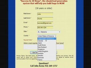 Free Internet Marketing (MLM) Training Tool