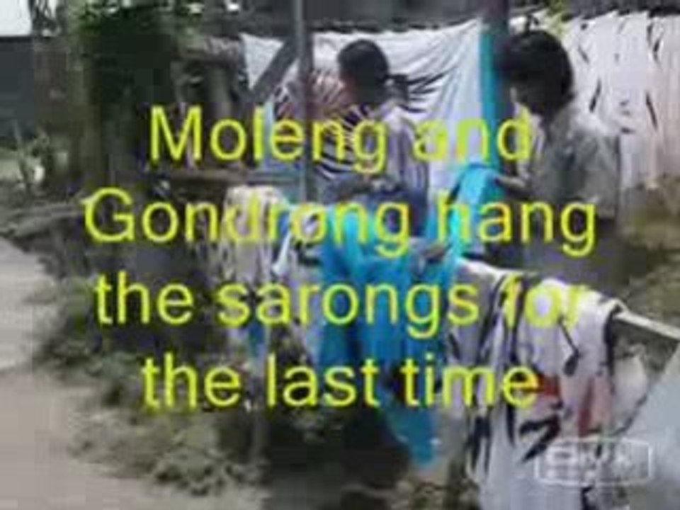 The making of our sarongs part two