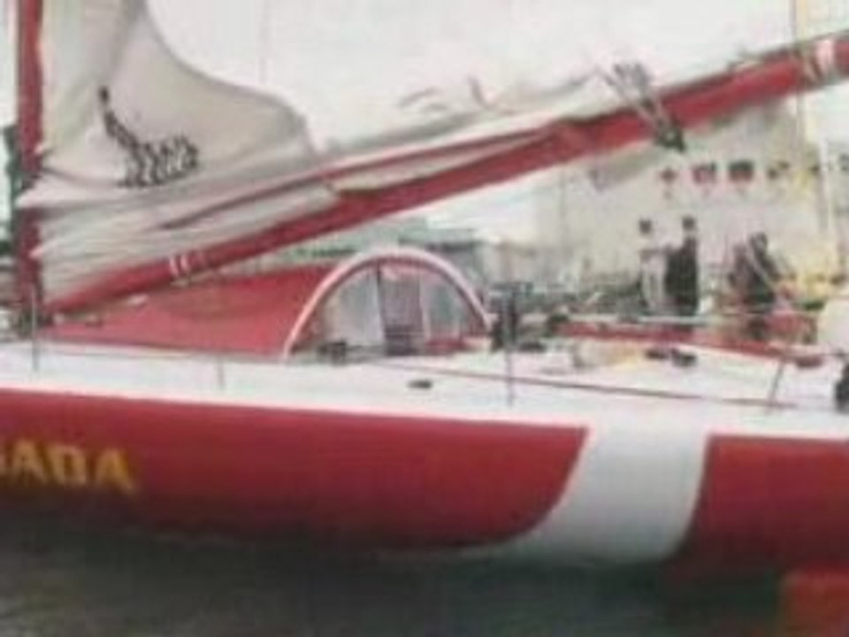 Eric Dumont et le Vendée Globe