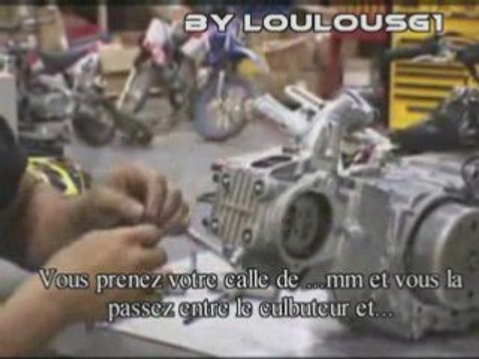 Réglage des soupapes par BBR sous titré Francais!