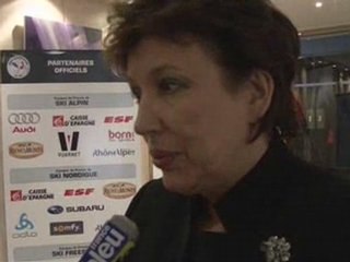 Roselyne Bachelot, le ski et Val d'Isère 2009