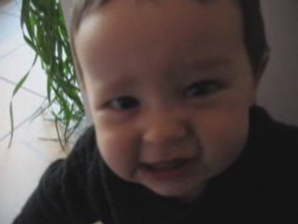 Raphael pousse le chariot daily