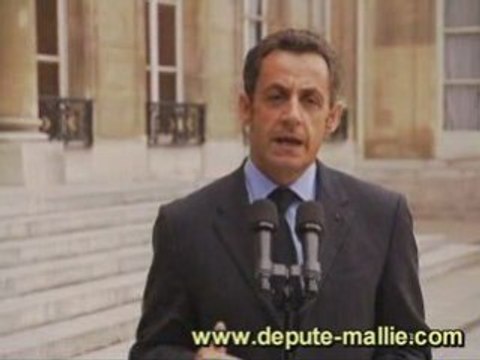N. Sarkozy | Crise financière | déclaration 6 oct 2008