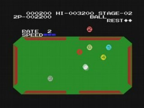 Konami's Billard (Konami- 1984) MSX