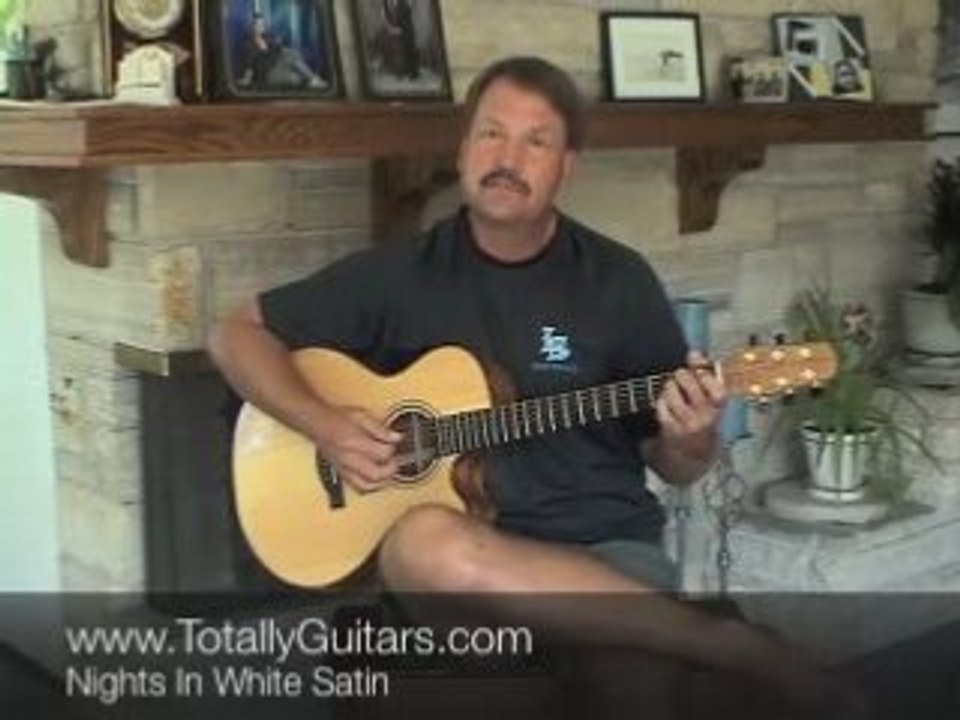 Guitar Lesson- Nights In White Satin - The Moody Blues