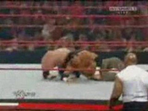 Rey Mysterio & Matt Hardy vs Kane & Mark Henry 6.10.08 P2