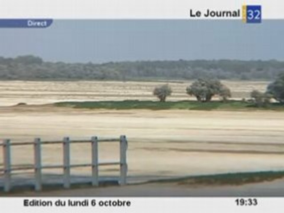 Aube : Le lac d'Orient vidé !