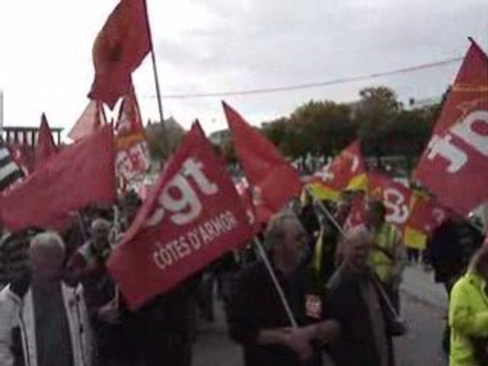 Manifestation pour un travail décent
