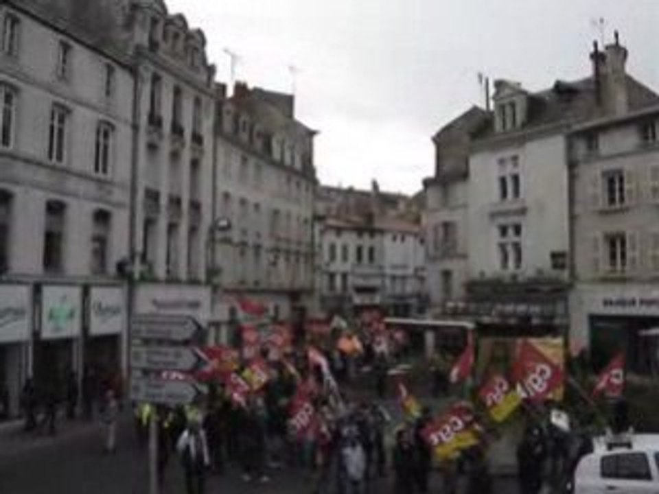 Manifestation pour un travail décent 2