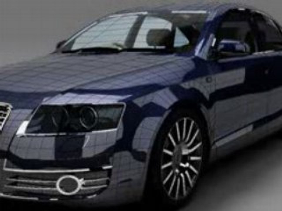 Audi a6 (eclairage studio)