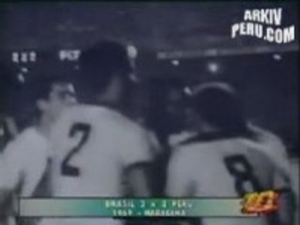 Bronca Brasil Peru, Maracaná 1969